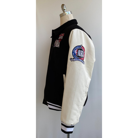 NBA Varsity Wool Jacket 100% AUTHENTIC size XL - Picture 9 of 16